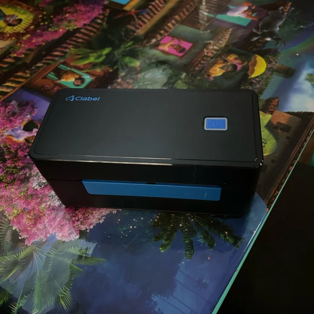 Shipping label printer